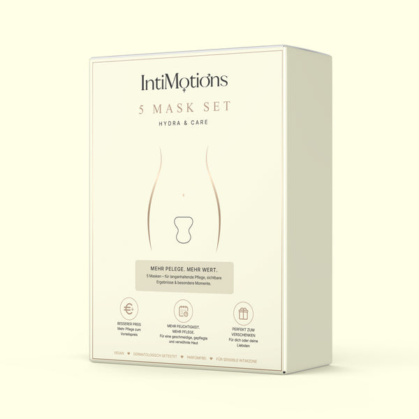 5x Hydra After Care - Smooth Mask Beruhigende Intimpflegemaske für die Frau