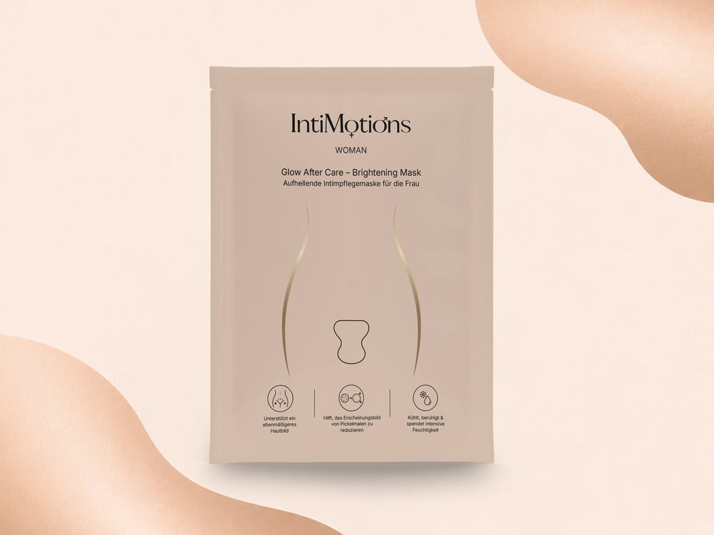 5x Glow After Care - Brightening Mask Aufhellende Intimpflegemaske für die Frau